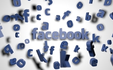 3d view facebook logos social network 1920x1080 wallpaper 
